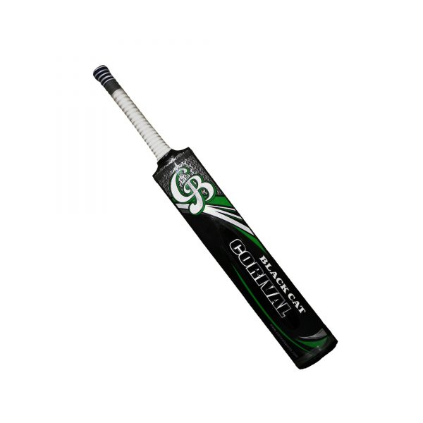 CB Black Cat Rawlakot Wood Tape Ball Cricket Bat ☑️Length: 35 inch ☑️Width : 4.4 inch ☑️Weight : 800 to 850 grams ☑️Double Pressed Wood ( Full combination for Smashing) ☑️Full Cane Handle Super comfortable Grip