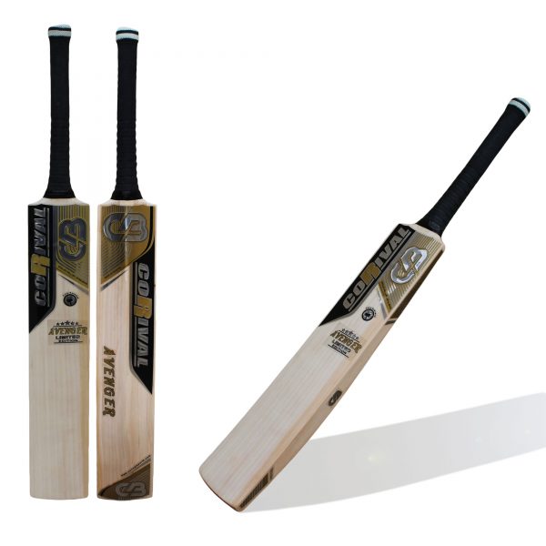 CB AVENGER Limited Edition | English Willow Cricket Bats Hand Crafted Cricket Bats - Hand Picked English Willow Grains: 7 +  Weight: 2.8 lb Oz to 2.12 lb Oz Edges: 40 mm (Spine : 60 mm) Perfectly Balanced from top to bottom Comfortable Grip for Perfect Handling Chemical Protection on Toe to prevent it from Moisture  Call | Whatsapp | Inbox @ +92 303 7346993  Web : www.corivalsports.com Email: jawadzafar@corivalsports.com