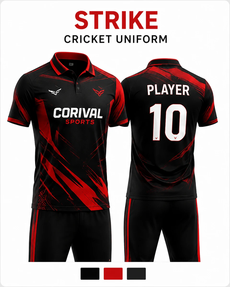 Cricket Uniform – Custom Team Kit | Corival Sports