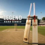 Legend Hard Tennis Cricket Bat by Corival Sports for USA UK Australia players