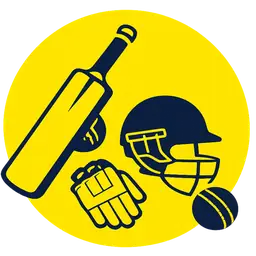 Premium Cricket Gear icon representing high-quality cricket equipment manufactured by Corival Sports in Sialkot, Pakistan.